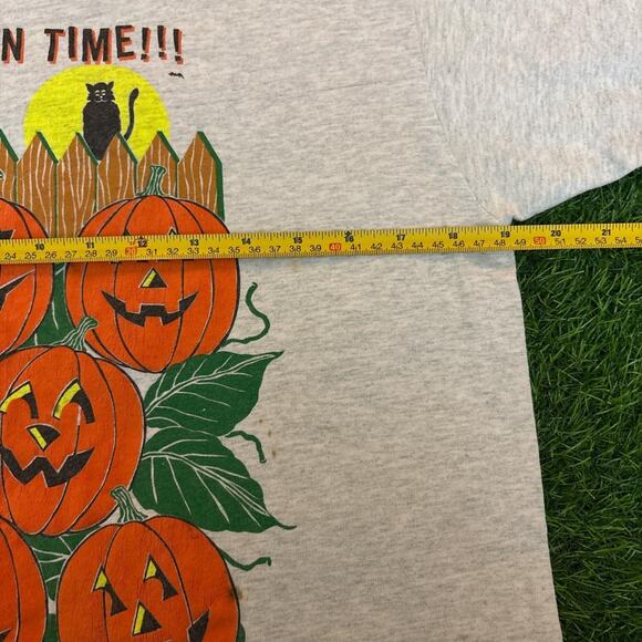 Grey Vintage Senara ‘Its Pumpkin Time’ Graphic Tee - Picture 4 of 6